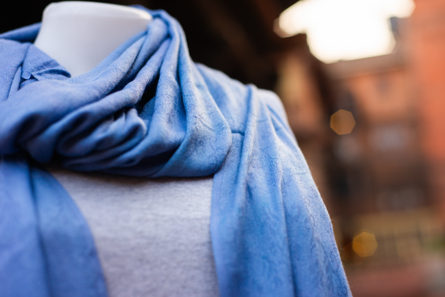 Jacquard Vegan Cashmere Shawl - Maison Makalu